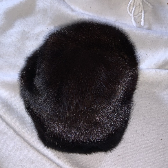 Vincent and Bill, gorgeous mink hat, custom-made in New York one size fits most - Picture 8 of 8